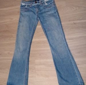 Allen B tattered bootcut Jeans size 27